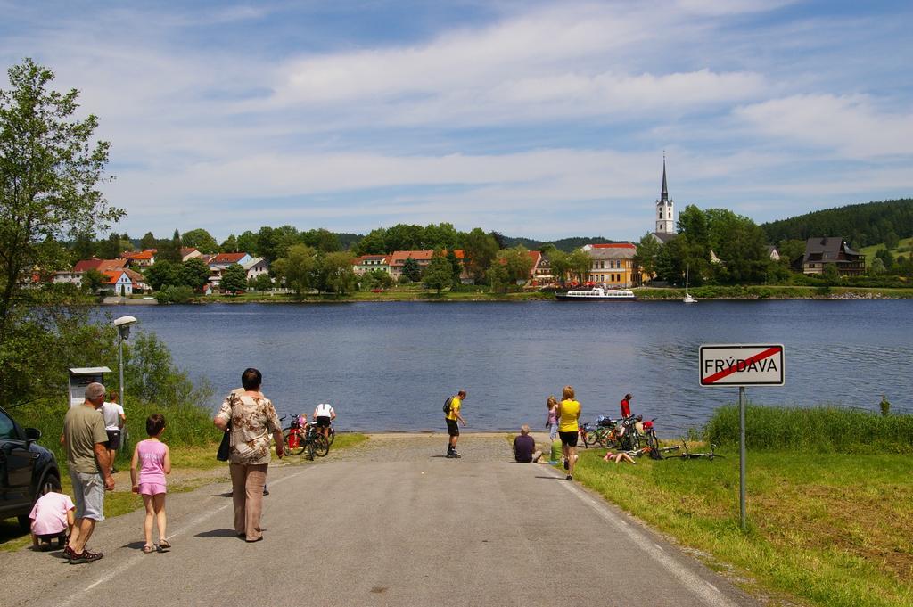 Penzion U Lipna Пршедни Вытонь Экстерьер фото